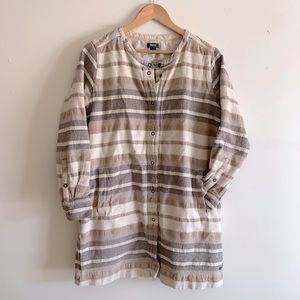 Roots Cotton Jacket / Shacket / Button Down Shirt